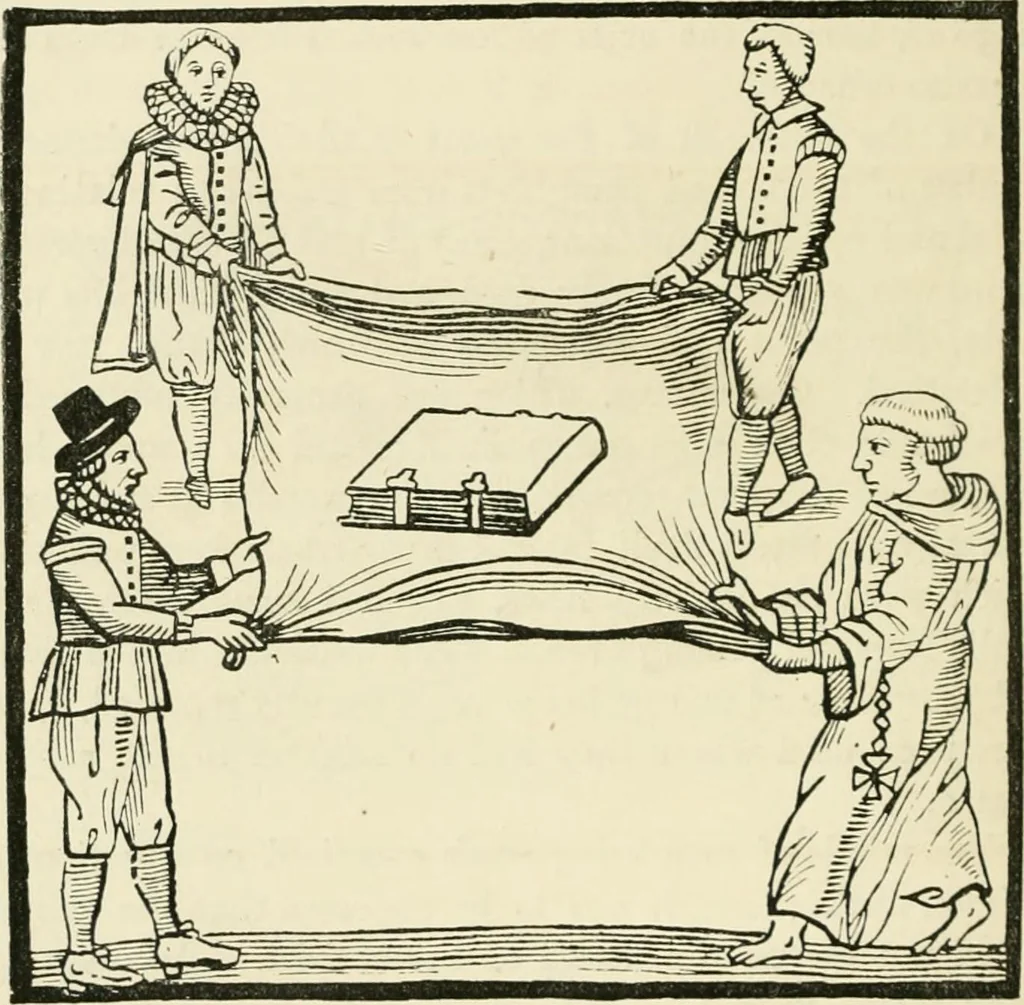 An illustration from The pictorial press: its origin and progress, 1885, leaf 85