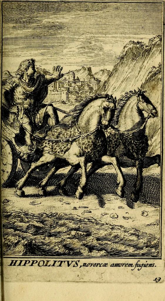 An illustration from Pictura loquens; sive, Heroicarum tabularum Hadriani Schoonebeeck, enarratio et explicatio, 1695, leaf 72