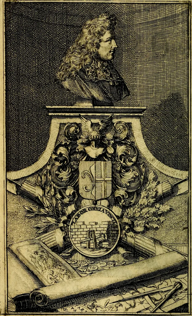 An illustration from Pictura loquens; sive, Heroicarum tabularum Hadriani Schoonebeeck, enarratio et explicatio, 1695, leaf 9