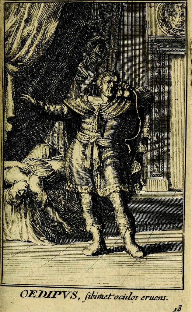 An illustration from Pictura loquens; sive, Heroicarum tabularum Hadriani Schoonebeeck, enarratio et explicatio, 1695, leaf 92