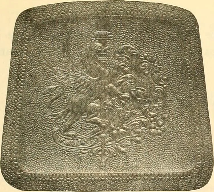 An illustration from Picture frame mouldings, room mouldings, framed pictures, trays, lamps, imported novelties and specialties for the furniture trade, mirrors, picture hardware, fine gold gilding, portrait frames, artist materials and mat boards / Walter L. Lillie., 1913, leaf 124