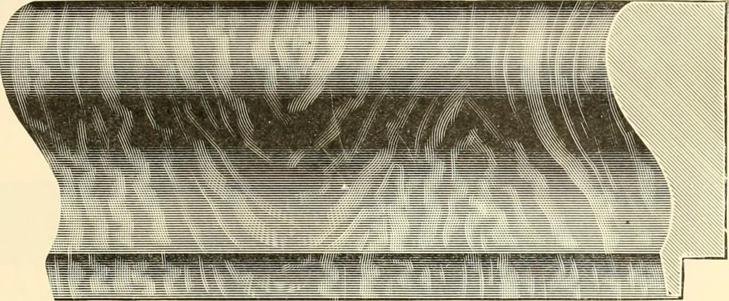 An illustration from Picture frame mouldings, room mouldings, framed pictures, trays, lamps, imported novelties and specialties for the furniture trade, mirrors, picture hardware, fine gold gilding, portrait frames, artist materials and mat boards / Walter L. Lillie., 1913, leaf 14