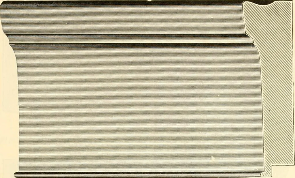 An illustration from Picture frame mouldings, room mouldings, framed pictures, trays, lamps, imported novelties and specialties for the furniture trade, mirrors, picture hardware, fine gold gilding, portrait frames, artist materials and mat boards / Walter L. Lillie., 1913, leaf 32