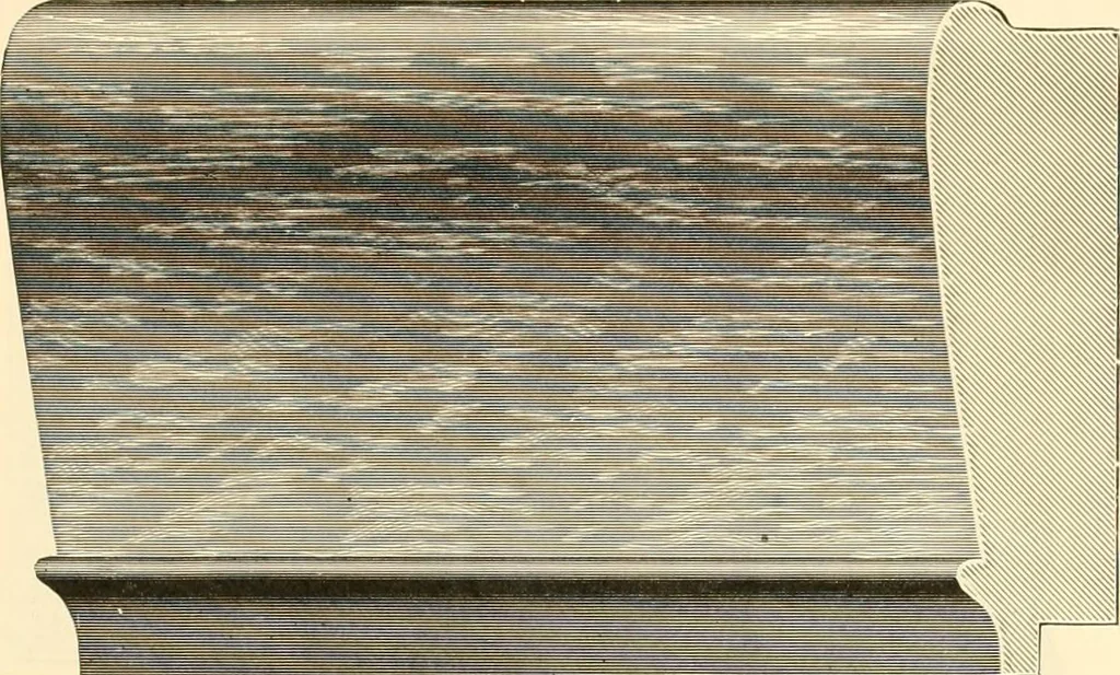 An illustration from Picture frame mouldings, room mouldings, framed pictures, trays, lamps, imported novelties and specialties for the furniture trade, mirrors, picture hardware, fine gold gilding, portrait frames, artist materials and mat boards / Walter L. Lillie., 1913, leaf 42