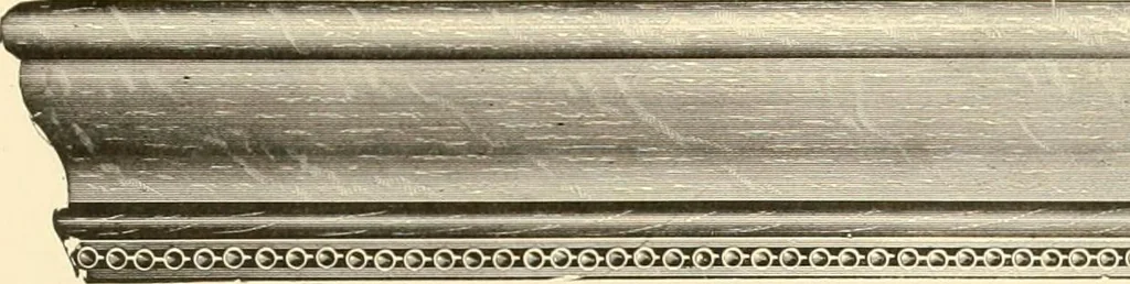 An illustration from Picture frame mouldings, room mouldings, framed pictures, trays, lamps, imported novelties and specialties for the furniture trade, mirrors, picture hardware, fine gold gilding, portrait frames, artist materials and mat boards / Walter L. Lillie., 1913, leaf 46