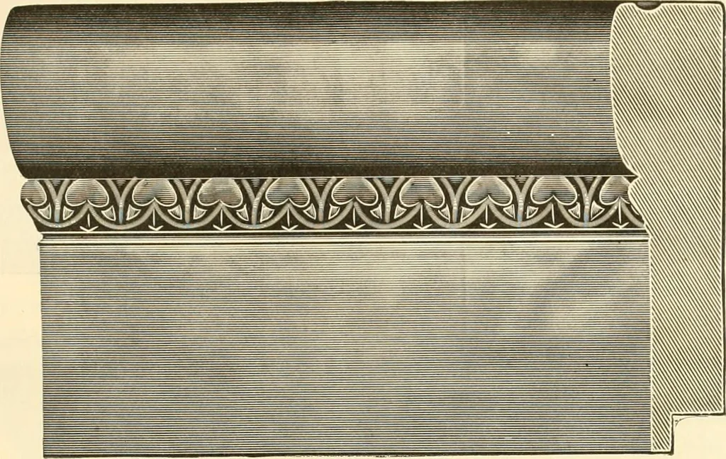 An illustration from Picture frame mouldings, room mouldings, framed pictures, trays, lamps, imported novelties and specialties for the furniture trade, mirrors, picture hardware, fine gold gilding, portrait frames, artist materials and mat boards / Walter L. Lillie., 1913, leaf 54