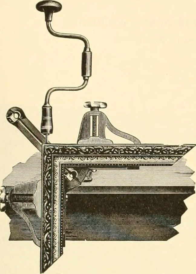 An illustration from Picture frame mouldings, room mouldings, framed pictures, trays, lamps, imported novelties and specialties for the furniture trade, mirrors, picture hardware, fine gold gilding, portrait frames, artist materials and mat boards / Walter L. Lillie., 1913, leaf 64