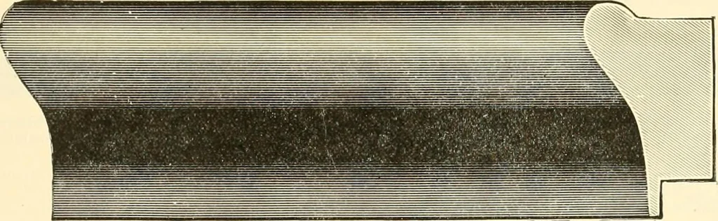 An illustration from Picture frame mouldings, room mouldings, framed pictures, trays, lamps, imported novelties and specialties for the furniture trade, mirrors, picture hardware, fine gold gilding, portrait frames, artist materials and mat boards / Walter L. Lillie., 1913, leaf 80