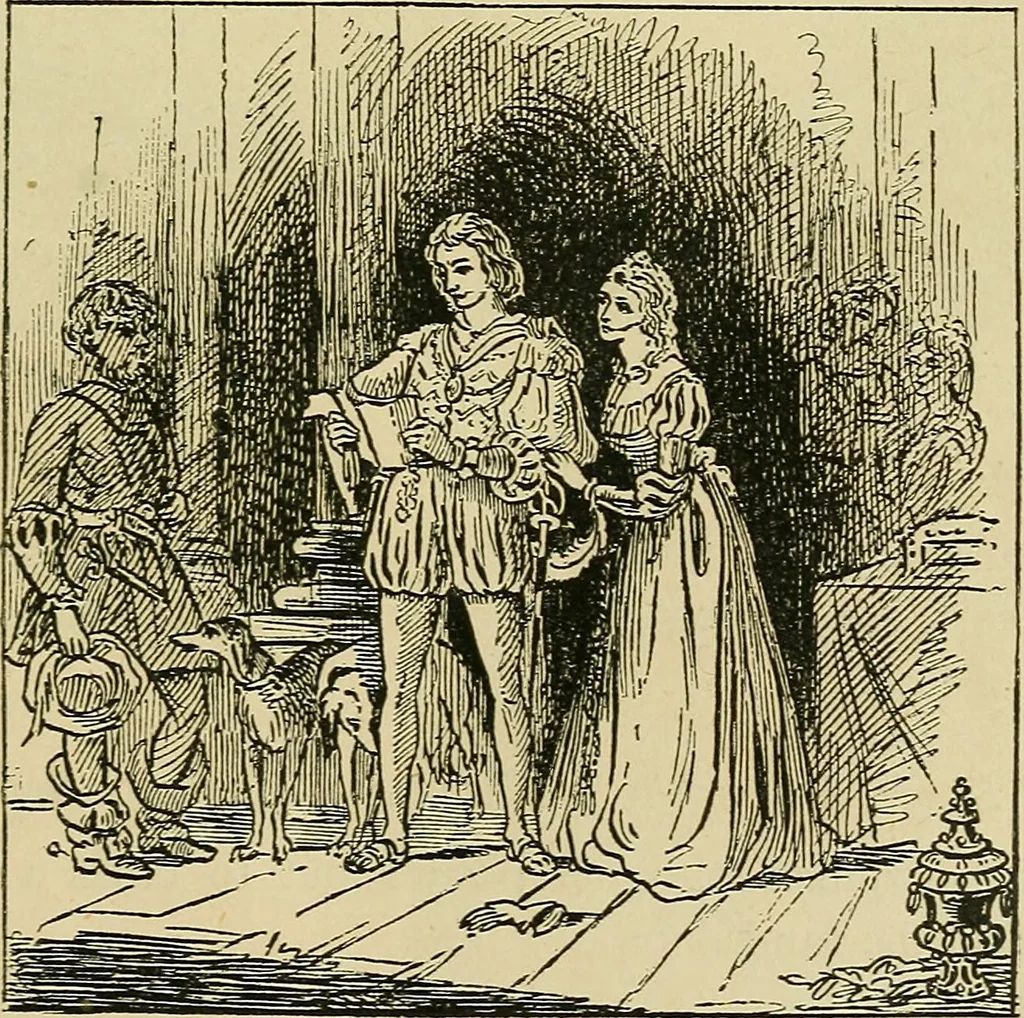 An illustration from Pictures at South Kensington : the Raphael cartoons, the Sheepshanks collection, &c., 1877, leaf 22