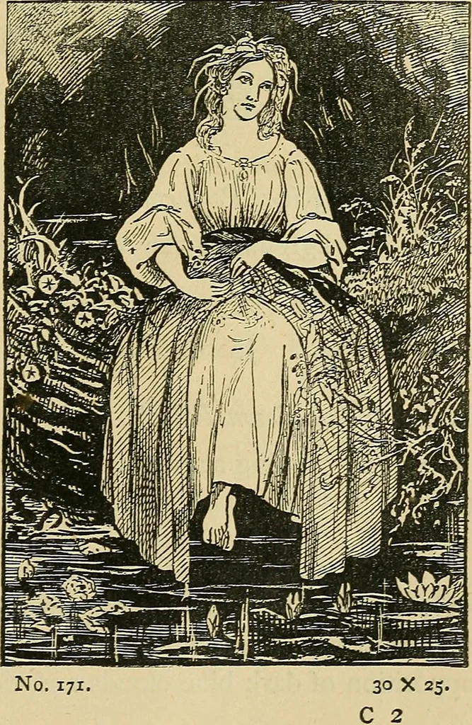 An illustration from Pictures at South Kensington : the Raphael cartoons, the Sheepshanks collection, &c., 1877, leaf 24