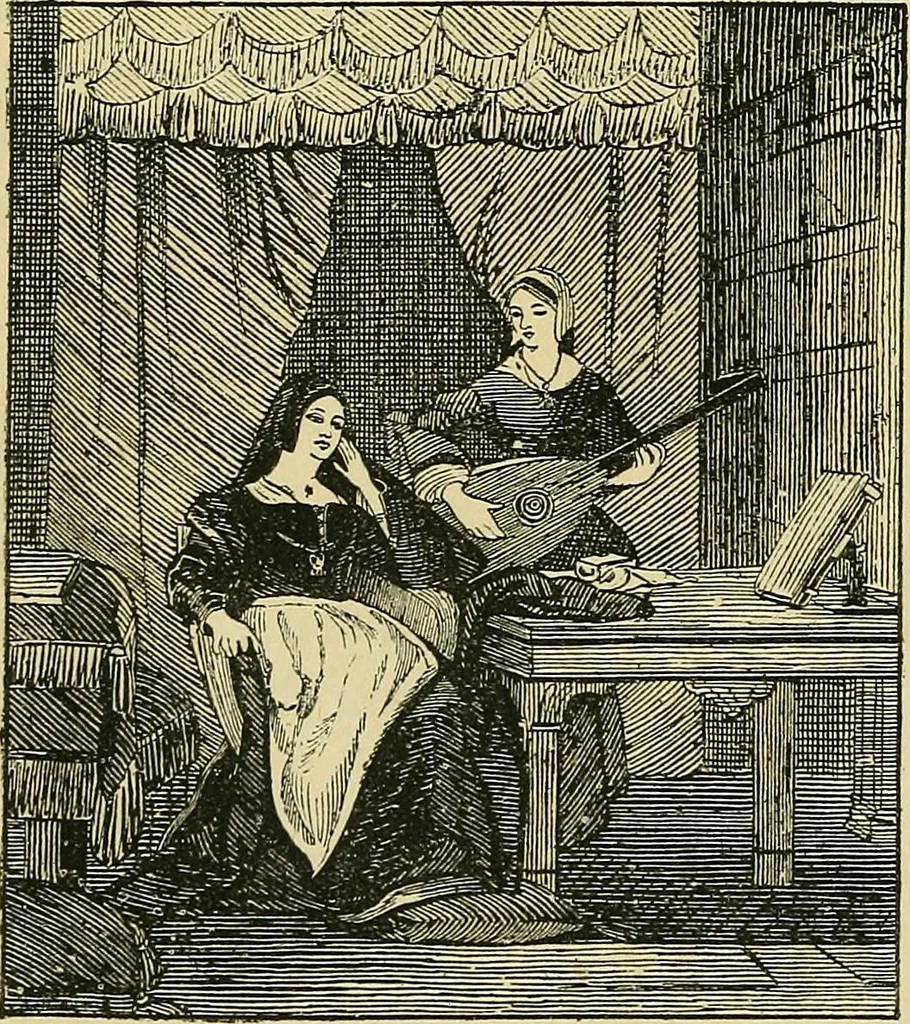 An illustration from Pictures at South Kensington : the Raphael cartoons, the Sheepshanks collection, &c., 1877, leaf 31