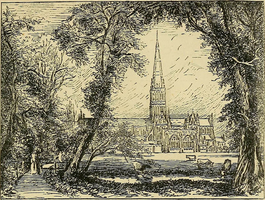 An illustration from Pictures at South Kensington : the Raphael cartoons, the Sheepshanks collection, &c., 1877, leaf 40