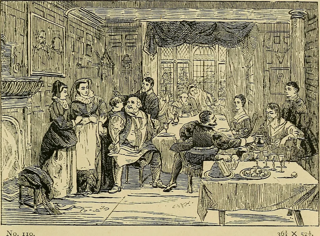 An illustration from Pictures at South Kensington : the Raphael cartoons, the Sheepshanks collection, &c., 1877, leaf 42