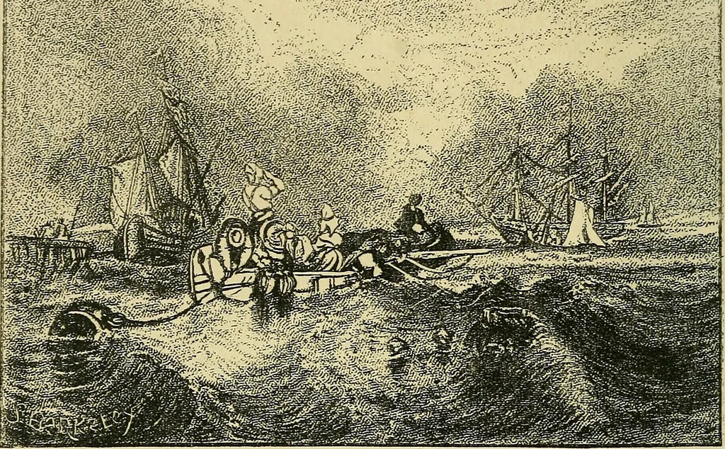An illustration from Pictures at South Kensington : the Raphael cartoons, the Sheepshanks collection, &c., 1877, leaf 43