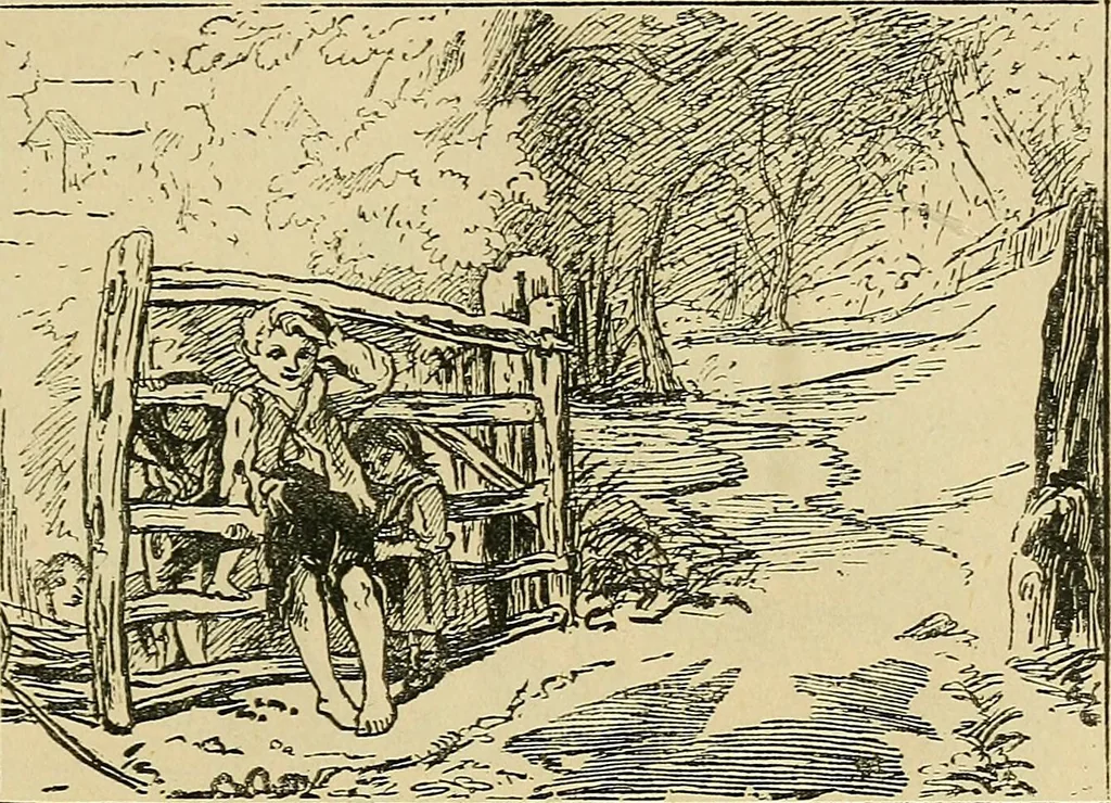 An illustration from Pictures at South Kensington : the Raphael cartoons, the Sheepshanks collection, &c., 1877, leaf 44
