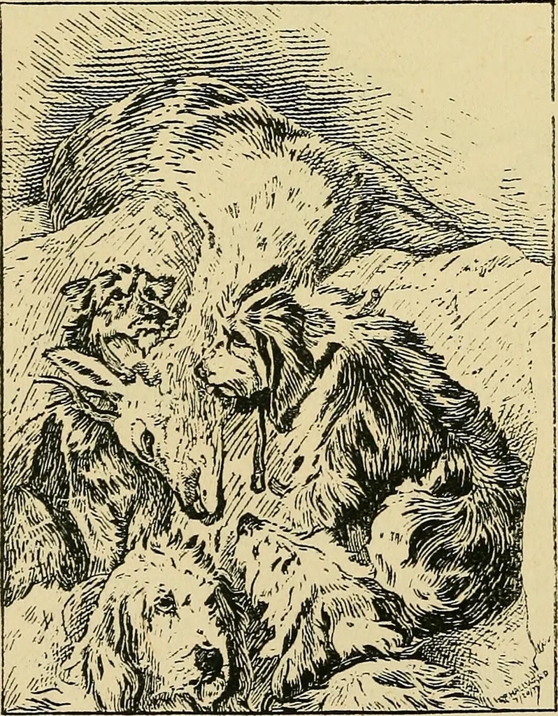 An illustration from Pictures at South Kensington : the Raphael cartoons, the Sheepshanks collection, &c., 1877, leaf 47