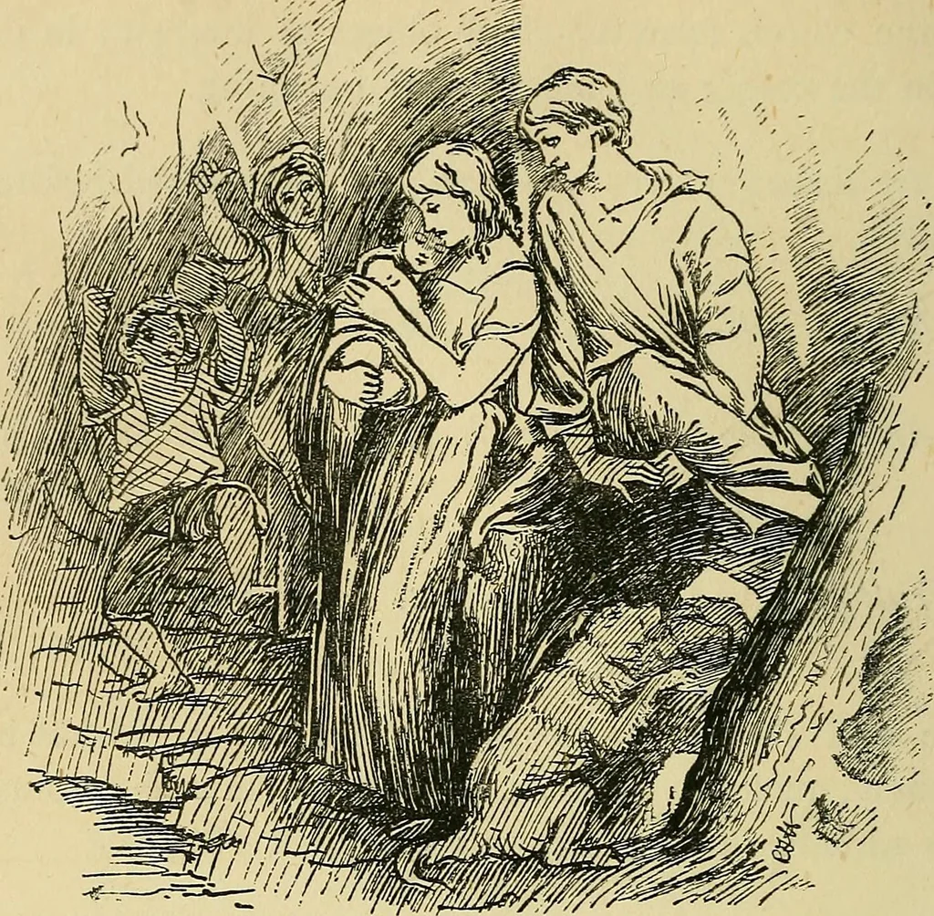 An illustration from Pictures at South Kensington : the Raphael cartoons, the Sheepshanks collection, &c., 1877, leaf 51