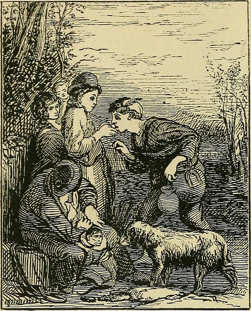 An illustration from Pictures at South Kensington : the Raphael cartoons, the Sheepshanks collection, &c., 1877, leaf 53