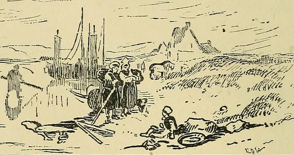 An illustration from Pictures at South Kensington : the Raphael cartoons, the Sheepshanks collection, &c., 1877, leaf 57