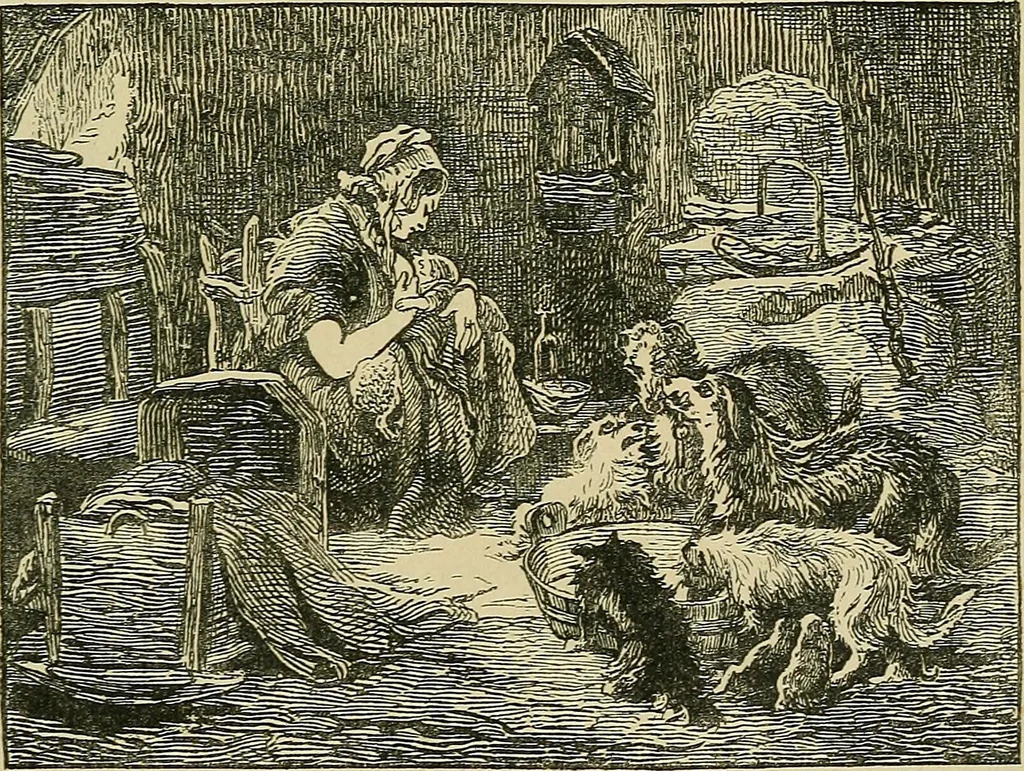 An illustration from Pictures at South Kensington : the Raphael cartoons, the Sheepshanks collection, &c., 1877, leaf 60
