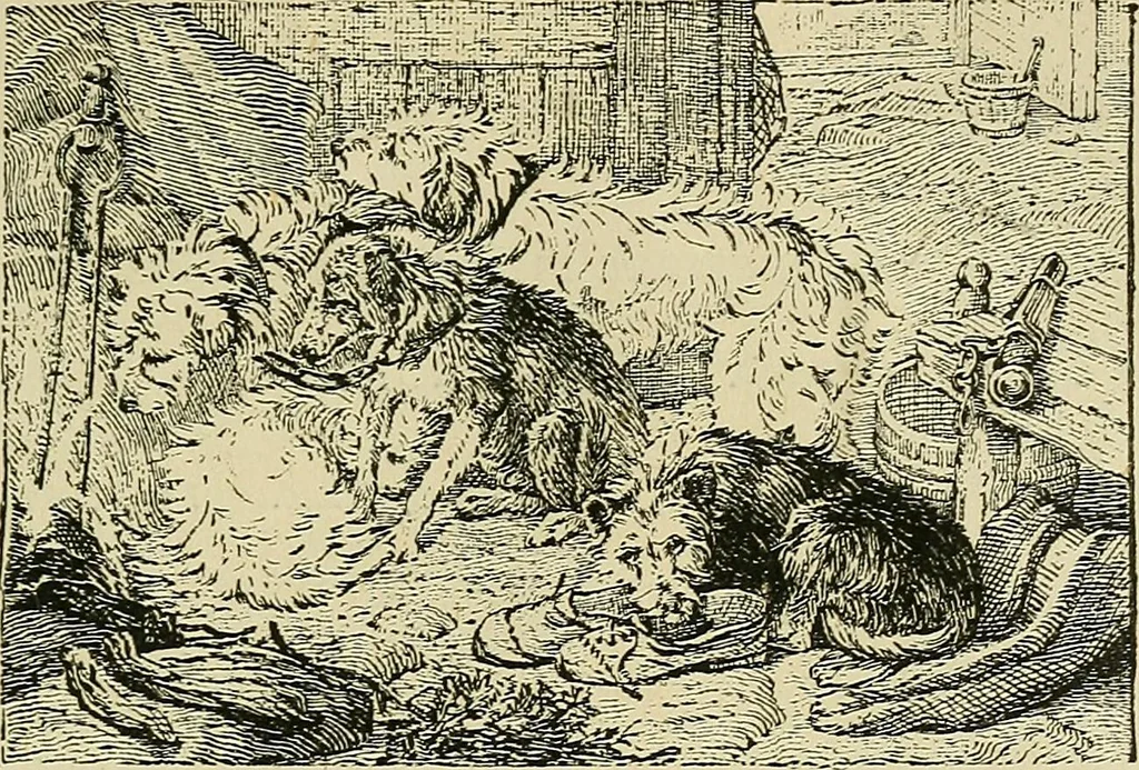 An illustration from Pictures at South Kensington : the Raphael cartoons, the Sheepshanks collection, &c., 1877, leaf 62