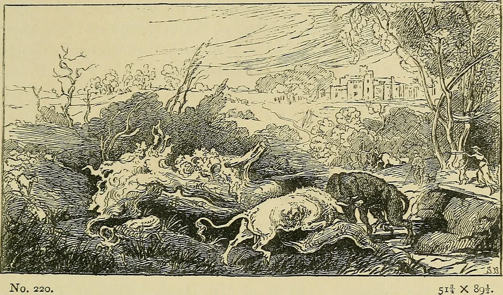 An illustration from Pictures at South Kensington : the Raphael cartoons, the Sheepshanks collection, &c., 1877, leaf 68