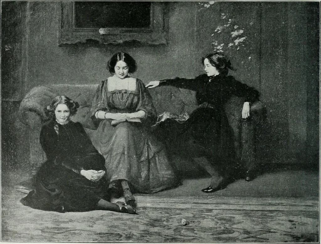 An illustration from The Pictures of 1909. Pall Mall Magazine extra, May 1909, 1909, leaf 107