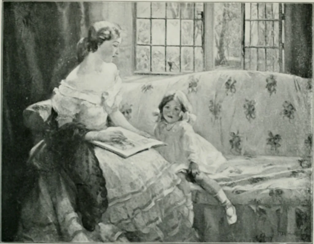 An illustration from The Pictures of 1909. Pall Mall Magazine extra, May 1909, 1909, leaf 108