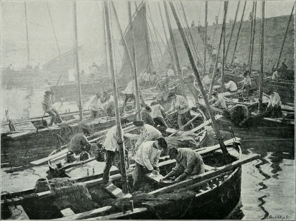An illustration from The Pictures of 1909. Pall Mall Magazine extra, May 1909, 1909, leaf 111