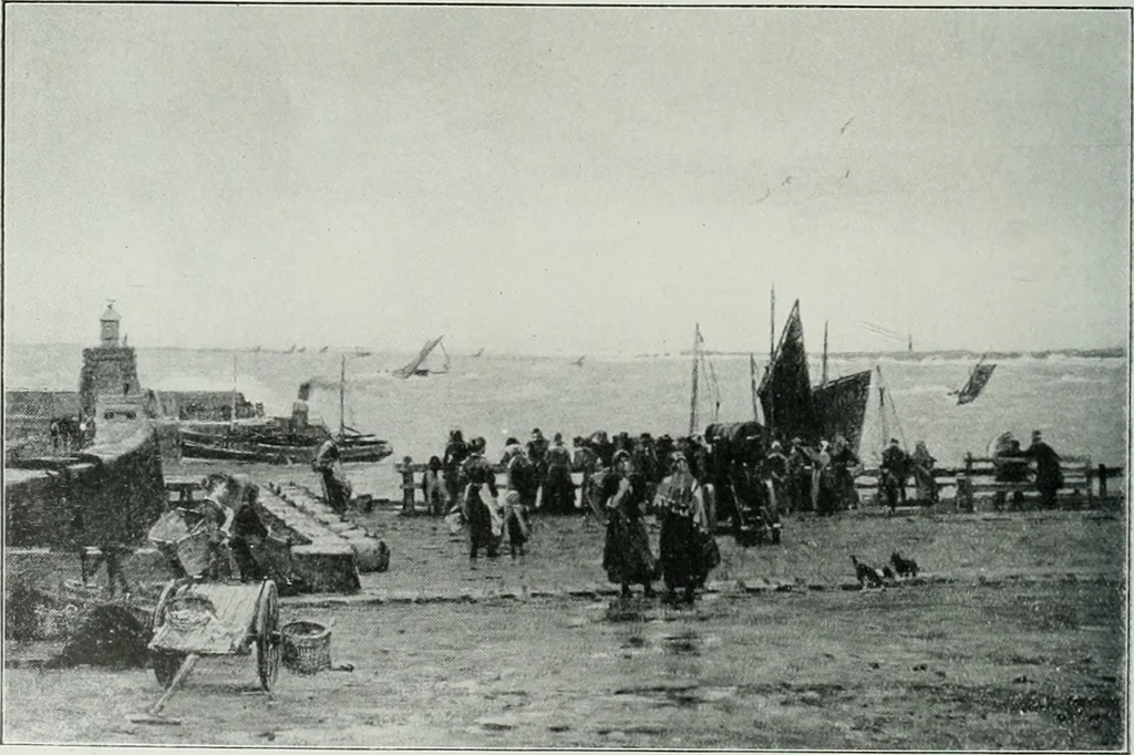 An illustration from The Pictures of 1909. Pall Mall Magazine extra, May 1909, 1909, leaf 111