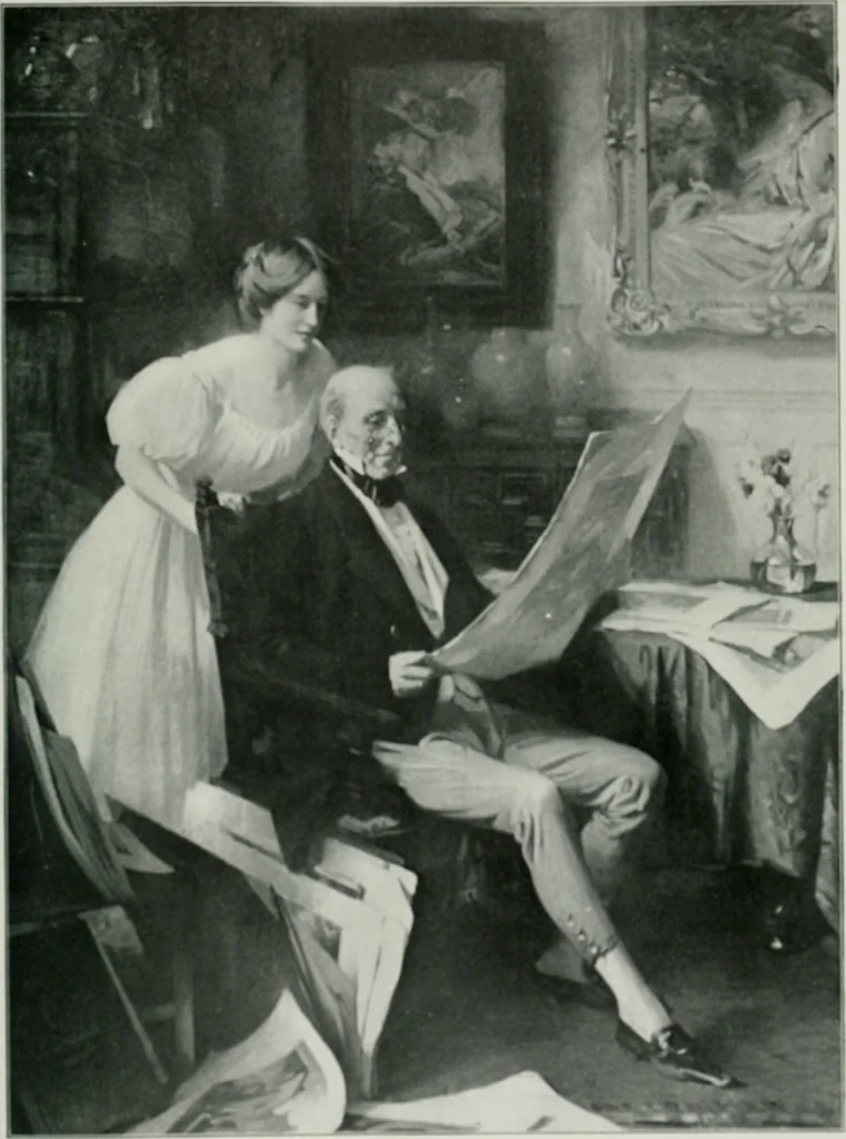 An illustration from The Pictures of 1909. Pall Mall Magazine extra, May 1909, 1909, leaf 114