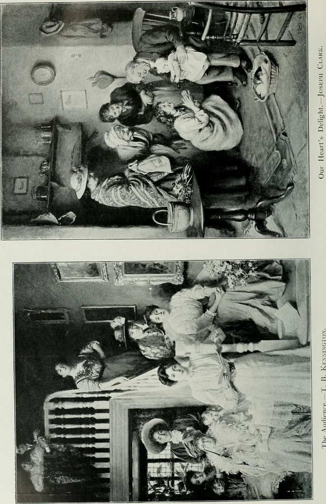 An illustration from The Pictures of 1909. Pall Mall Magazine extra, May 1909, 1909, leaf 117