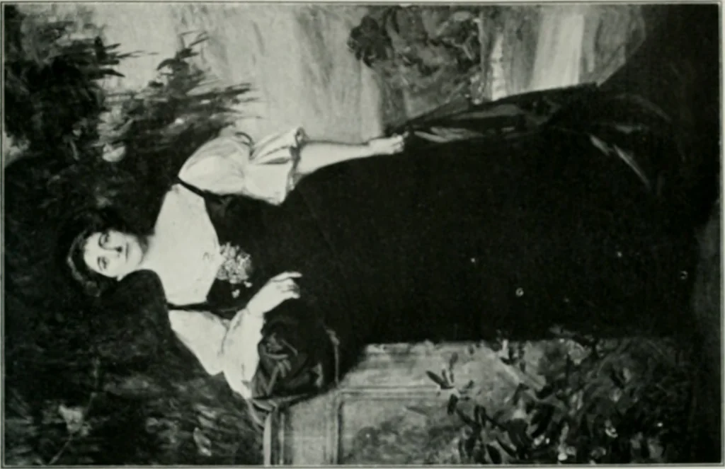 An illustration from The Pictures of 1909. Pall Mall Magazine extra, May 1909, 1909, leaf 118