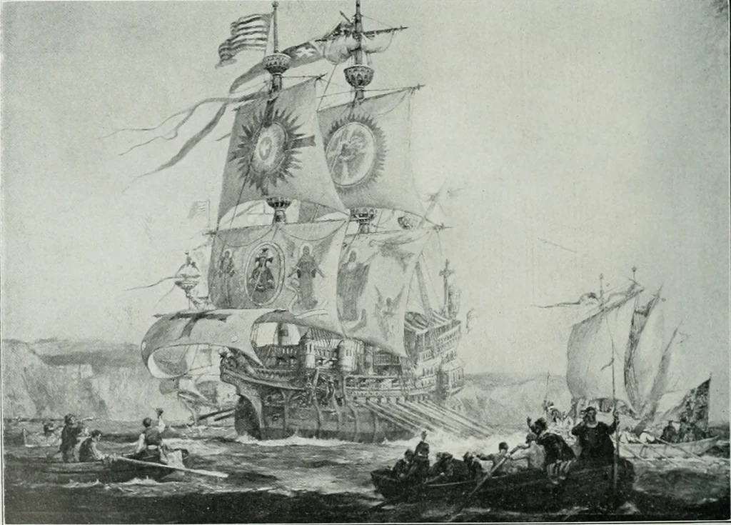 An illustration from The Pictures of 1909. Pall Mall Magazine extra, May 1909, 1909, leaf 119