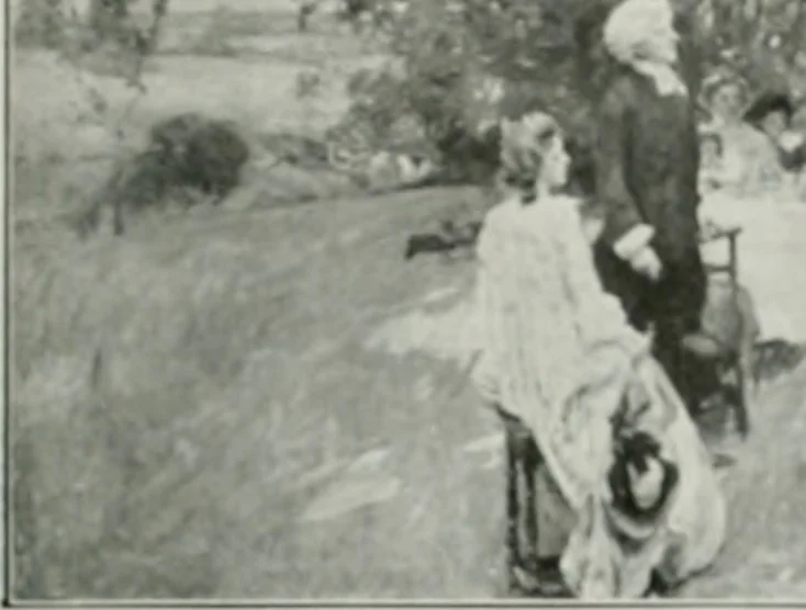 An illustration from The Pictures of 1909. Pall Mall Magazine extra, May 1909, 1909, leaf 120