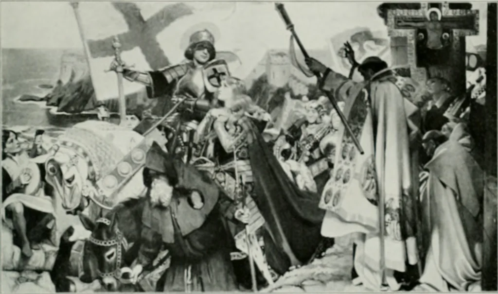 An illustration from The Pictures of 1909. Pall Mall Magazine extra, May 1909, 1909, leaf 120