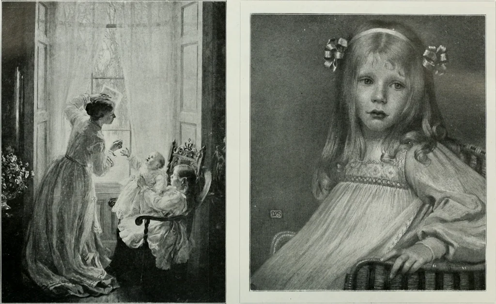 An illustration from The Pictures of 1909. Pall Mall Magazine extra, May 1909, 1909, leaf 121