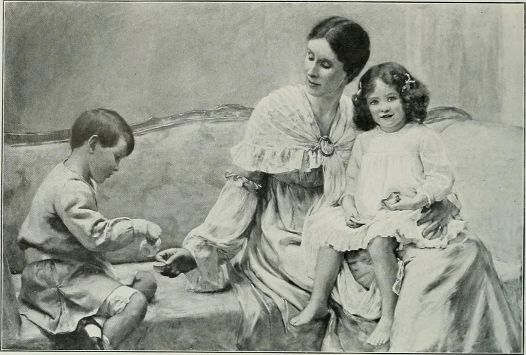 An illustration from The Pictures of 1909. Pall Mall Magazine extra, May 1909, 1909, leaf 125