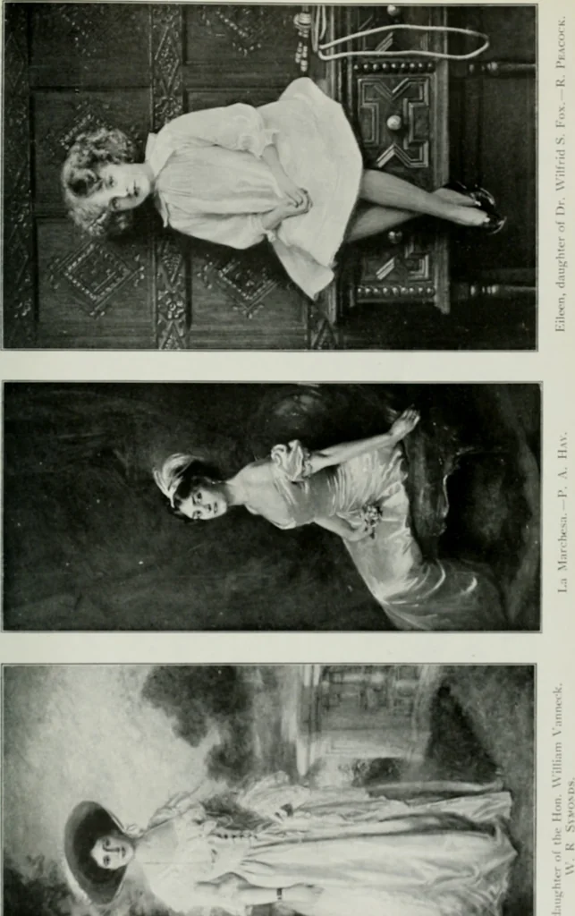An illustration from The Pictures of 1909. Pall Mall Magazine extra, May 1909, 1909, leaf 126