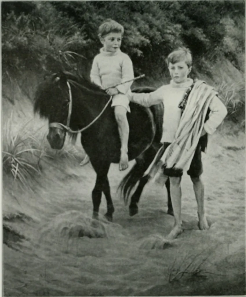 An illustration from The Pictures of 1909. Pall Mall Magazine extra, May 1909, 1909, leaf 132