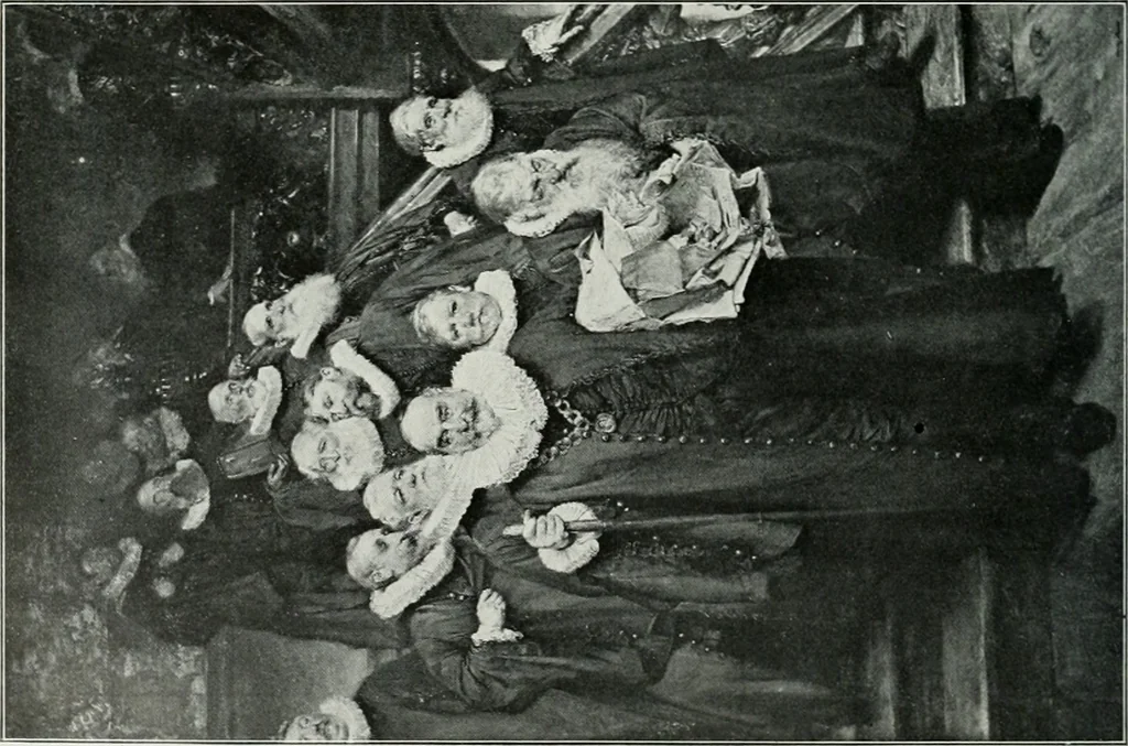 An illustration from The Pictures of 1909. Pall Mall Magazine extra, May 1909, 1909, leaf 135