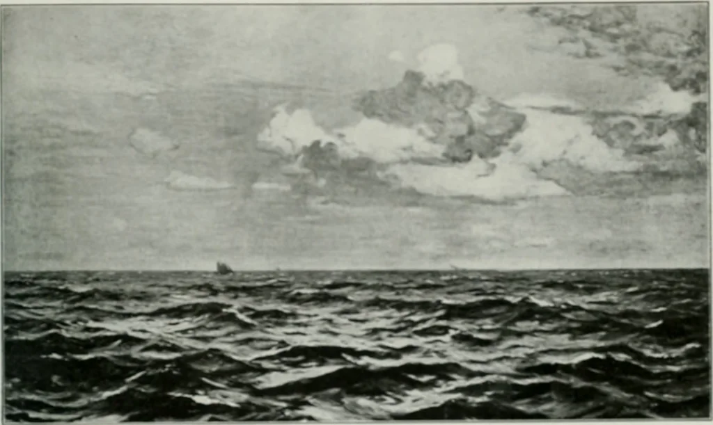 An illustration from The Pictures of 1909. Pall Mall Magazine extra, May 1909, 1909, leaf 138