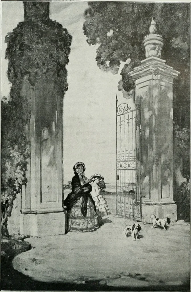 An illustration from The Pictures of 1909. Pall Mall Magazine extra, May 1909, 1909, leaf 139