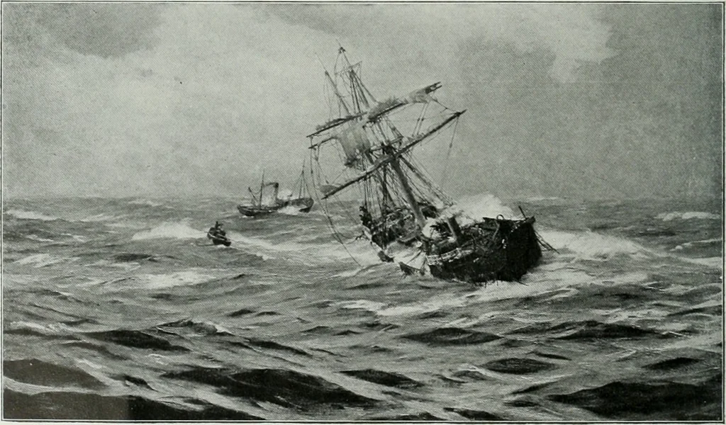 An illustration from The Pictures of 1909. Pall Mall Magazine extra, May 1909, 1909, leaf 149