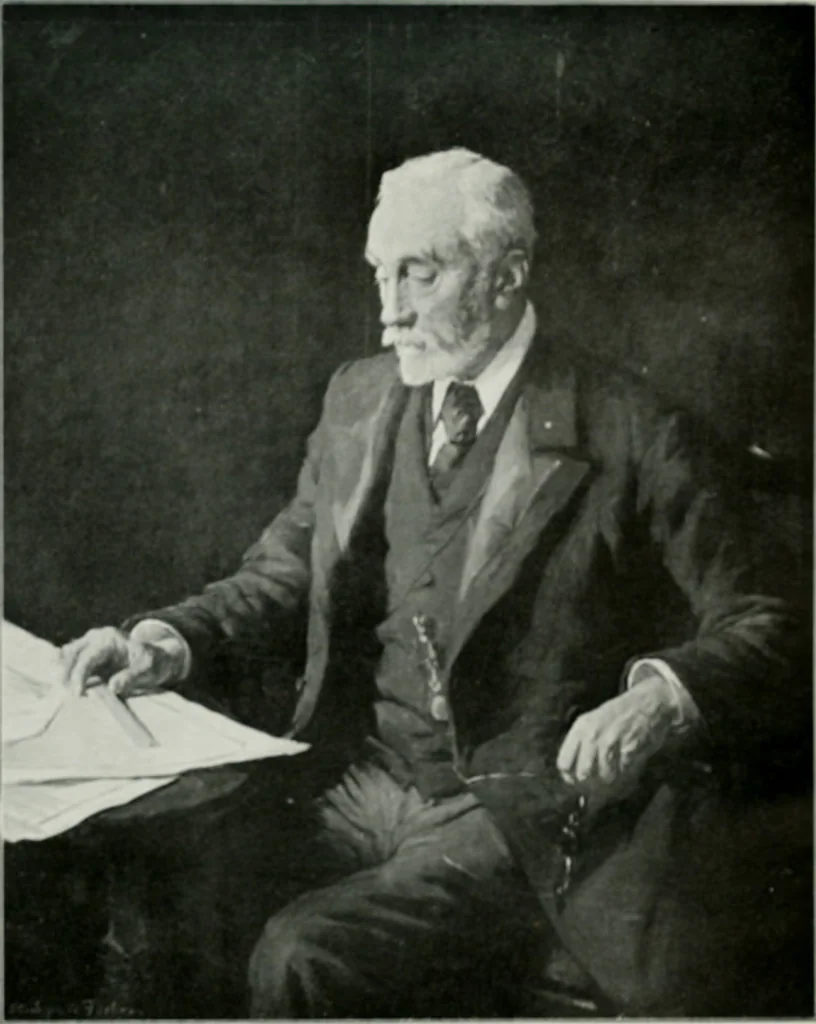 An illustration from The Pictures of 1909. Pall Mall Magazine extra, May 1909, 1909, leaf 150