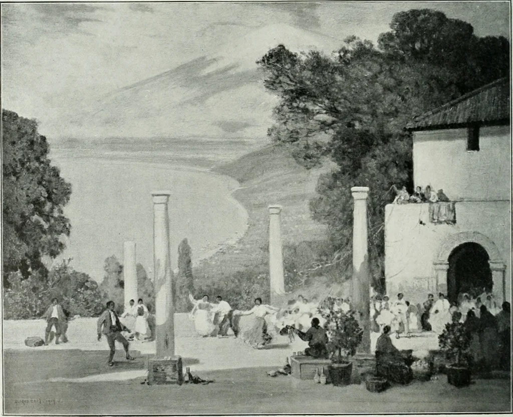 An illustration from The Pictures of 1909. Pall Mall Magazine extra, May 1909, 1909, leaf 151