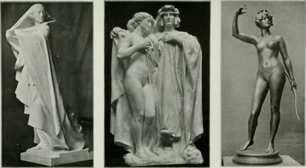 An illustration from The Pictures of 1909. Pall Mall Magazine extra, May 1909, 1909, leaf 162