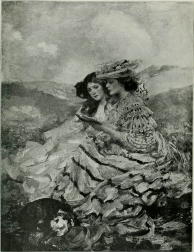 An illustration from The Pictures of 1909. Pall Mall Magazine extra, May 1909, 1909, leaf 168