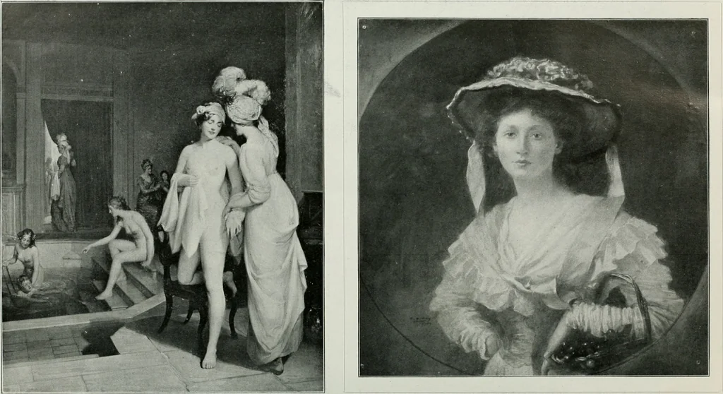An illustration from The Pictures of 1909. Pall Mall Magazine extra, May 1909, 1909, leaf 169