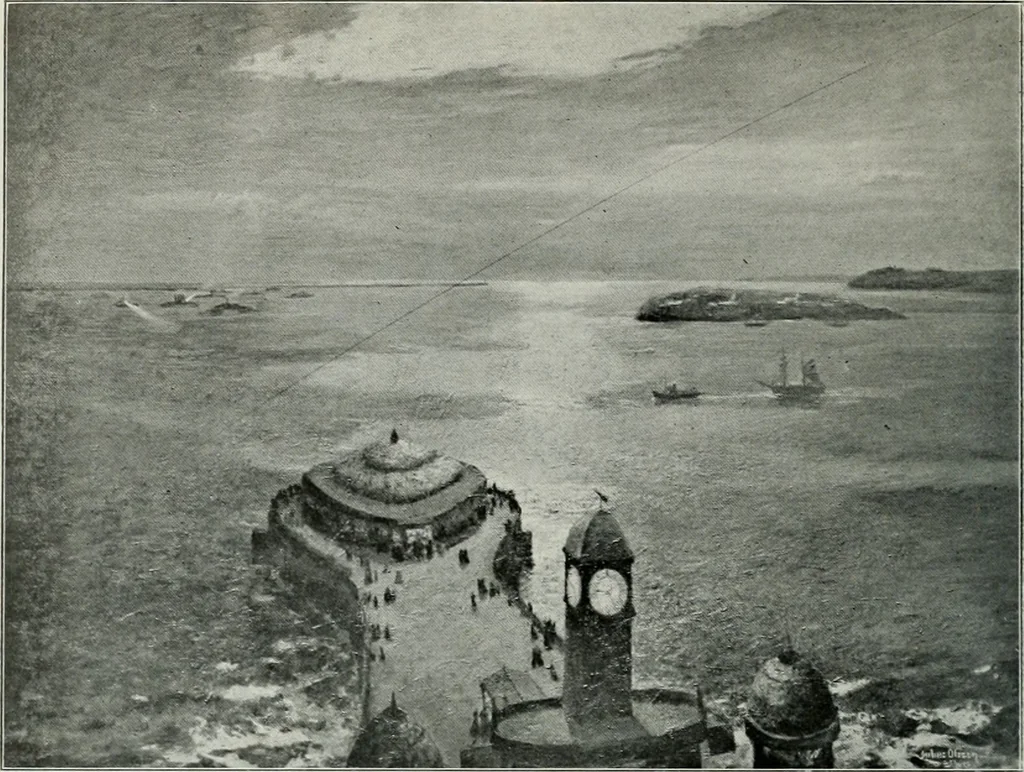 An illustration from The Pictures of 1909. Pall Mall Magazine extra, May 1909, 1909, leaf 175